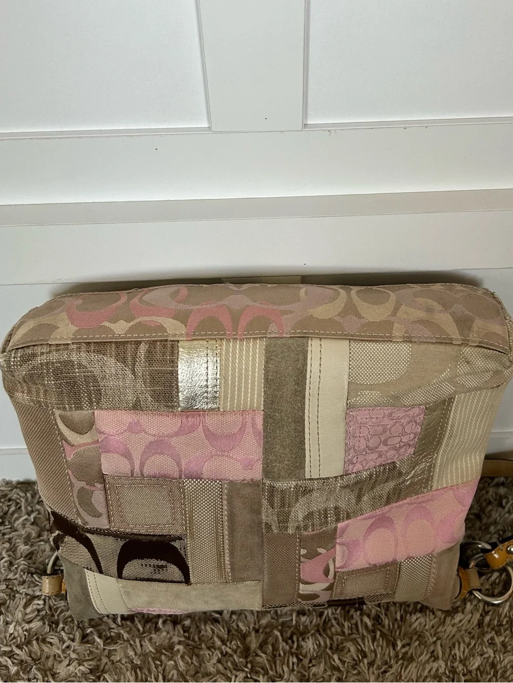 Coach Pink Patchwork Bag | COACH F13723